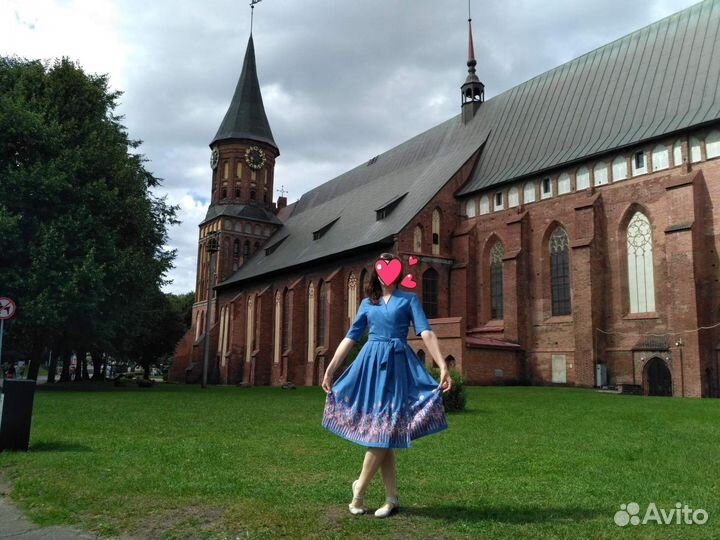 Платье женское 46 48 женское хлопок