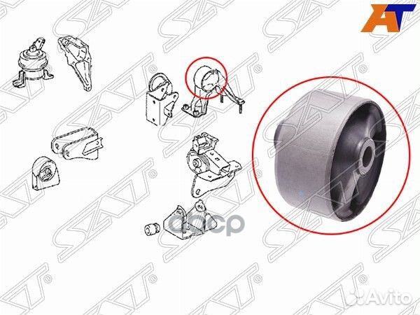 Сайлентблок Toyota Vista 98-03 / Opa 00-05 / Vista