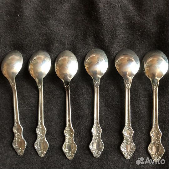 Набор кофейных ложек,мельхиор г Реж