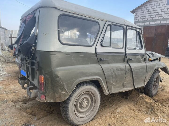 В разборе УАЗ