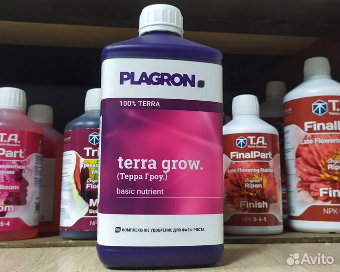 Удобрение plagron Terra Grow 1л