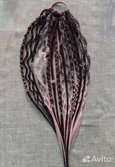 Афро резинка (афрохвост)