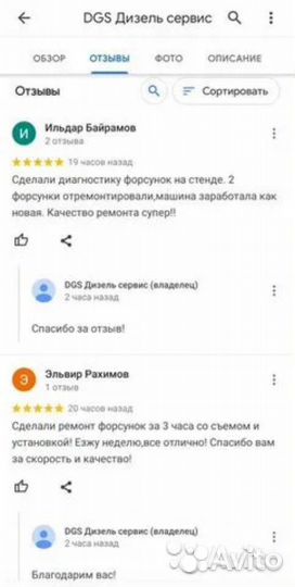 Форсунки bosch дизельные MAN 0445120218