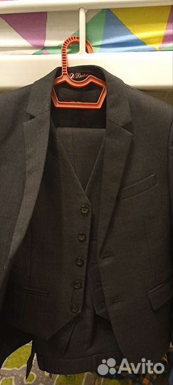 Школьный костюм для мальчика 128