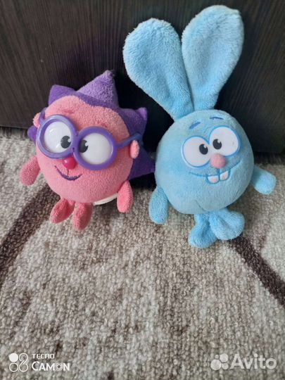 Смешарики мягкие игрушки брелок