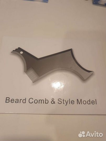 Трафарет для бороды