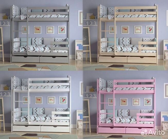 Двухъярусная кровать с доставкой
