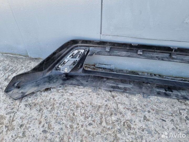 Накладка бампера передняя Mitsubishi Outlander 3