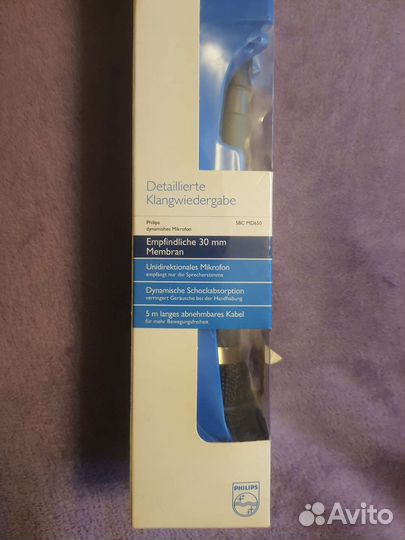 Микрофон philips sbc md650