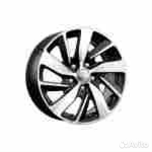 Диски кик KC741 (ZV Fluence) 6,5x16 5x114,3 ET:47 66.1 алмаз черный
