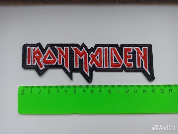 Iron maiden (нашивка)