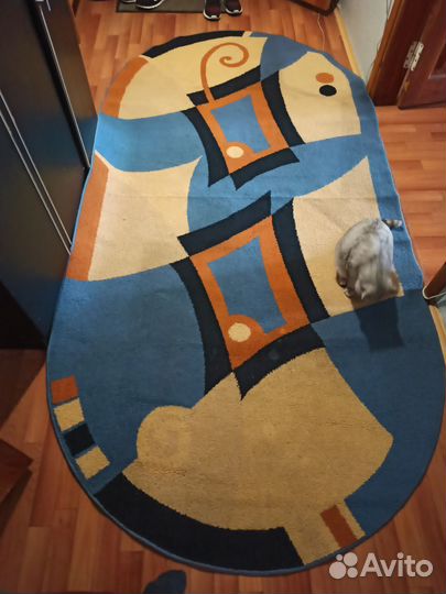 Ковёр овальный 2.9х1.5м