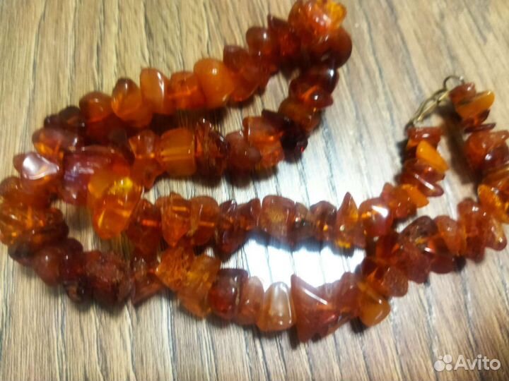 Янтарные бусы СССР