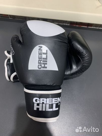 Боксерские перчатки green hill