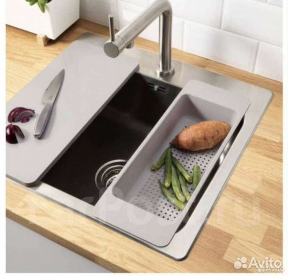 Дуршлаг вставка в раковину IKEA