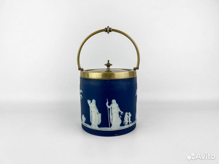 Бисквитница Wedgwood, Англия, фарфор, 1891-1908 гг