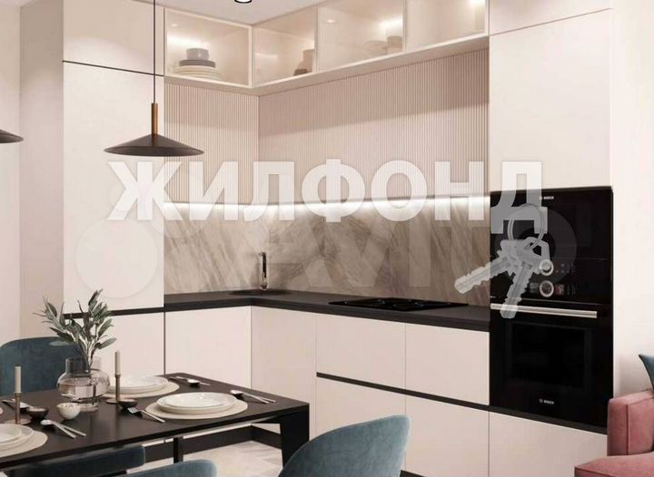 3-к. квартира, 60,9 м², 7/17 эт.