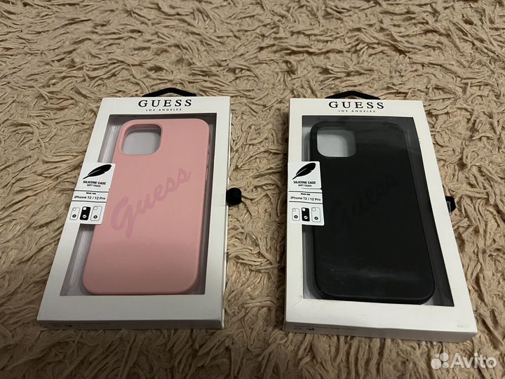 Чехол на iPhone 12 guess оригинал