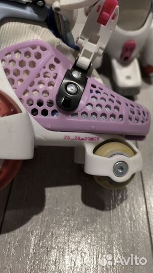 Ролики детские раздвижные устойчивые
