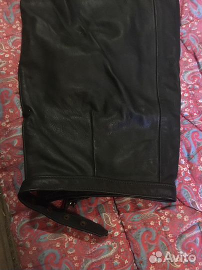 Кожаные брюки немецкой армии мотоциклистовв новом