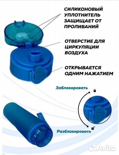Бутылка для воды новая