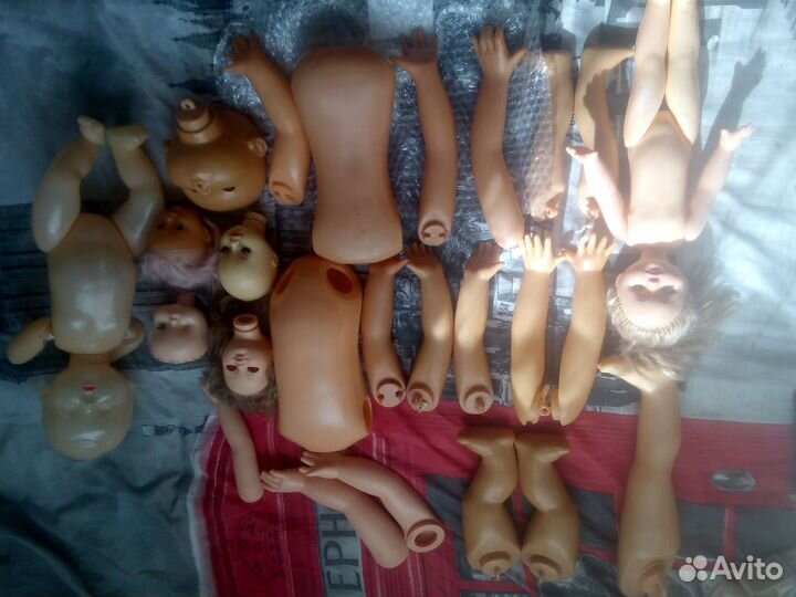 Запчасти для кукол СССР часть 20