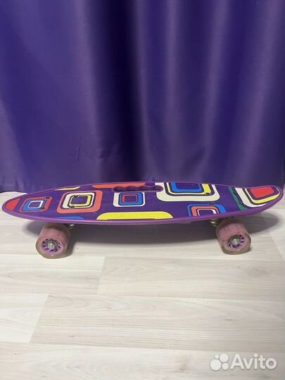 Пенни борд светящийся