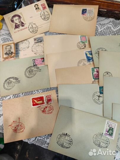 Почтовые конверты СССР 50-80е годы