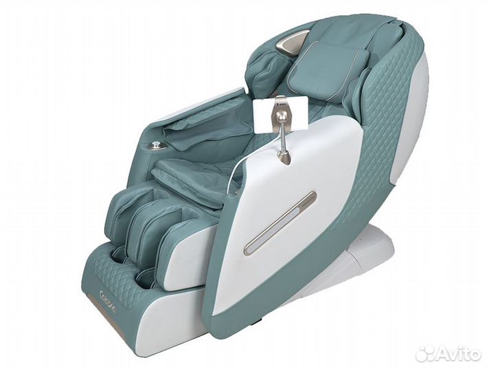 Массажное кресло Meridien Calabria (White + Green)