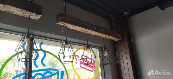 Люстра в стиле лофт