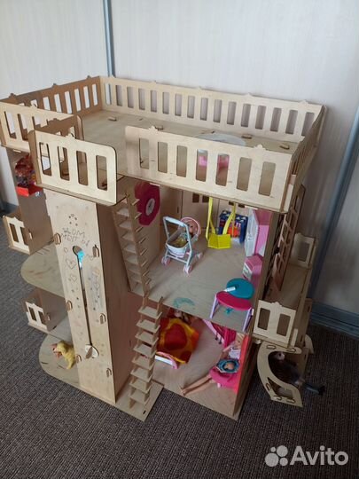 Домик кукольный большой Barbie