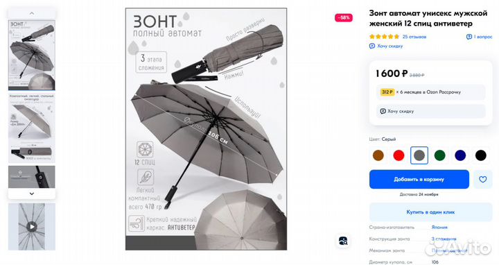 Готовый бизнес на Ozon, прибыльные карточки товара