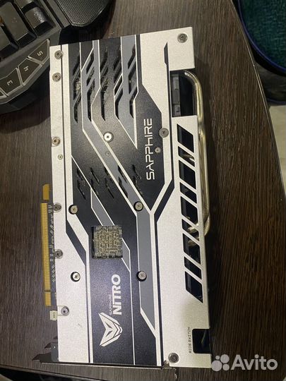 Видеокарта RX580 8gb sapphire nitro