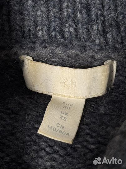 Свитер hm шерсть