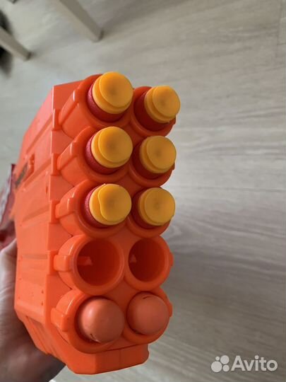 Nerf mega twinchock мега нерф