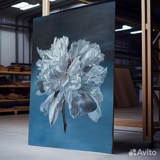 Интерьерные картины в холодном цвете