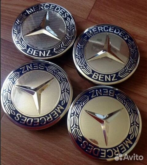 Колпачки на диски Mercedes