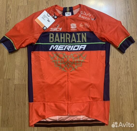 Вело Джерси Bahrain Merida 2XL Sportful