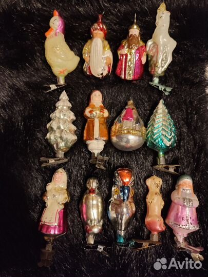 Елочные игрушки СССР
