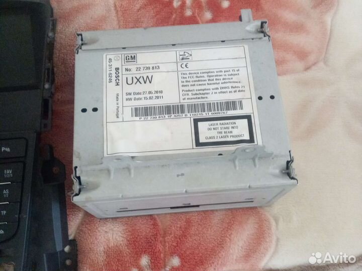 Штатная магнитола на Опель астра J турбо