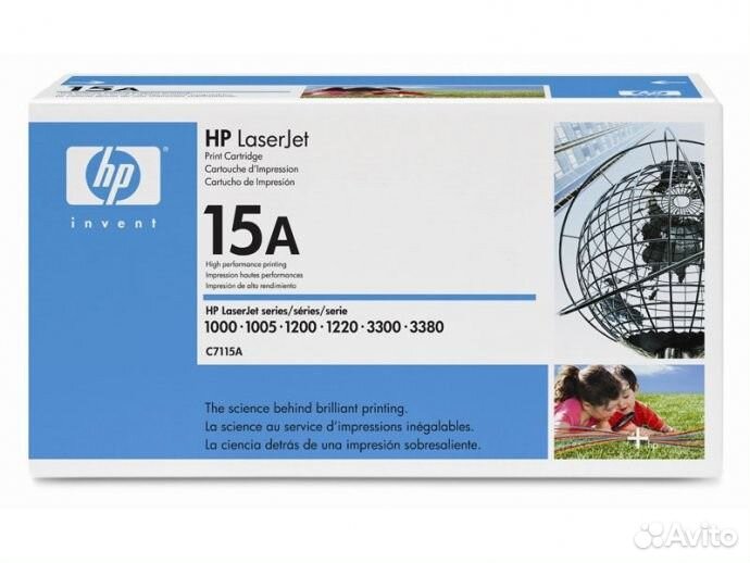 Оригинальный HP C7115A б/у