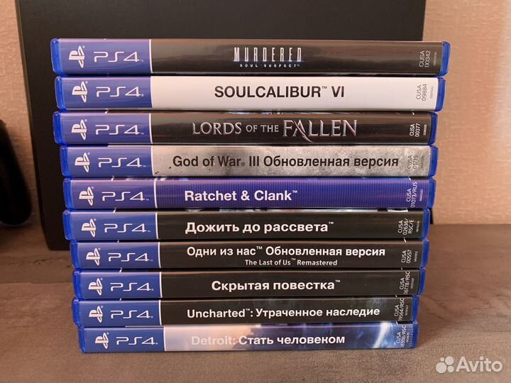Игры для приставок ps4