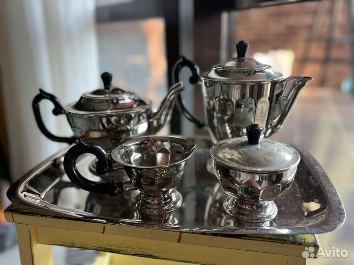 Чайно кофейный сервиз 5 предметов