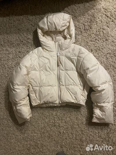 Пуховик укороченный mango