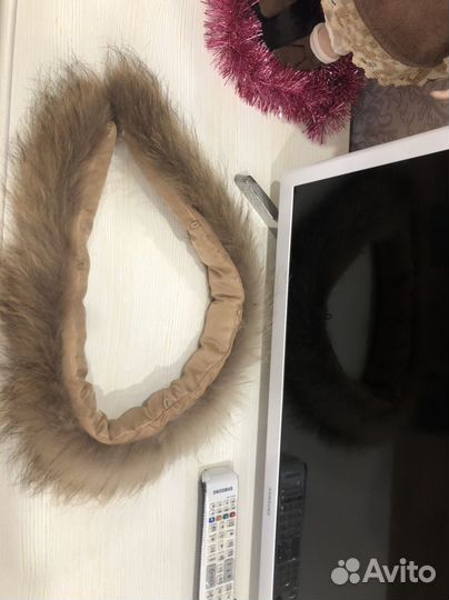 Воротник,натуральный мех