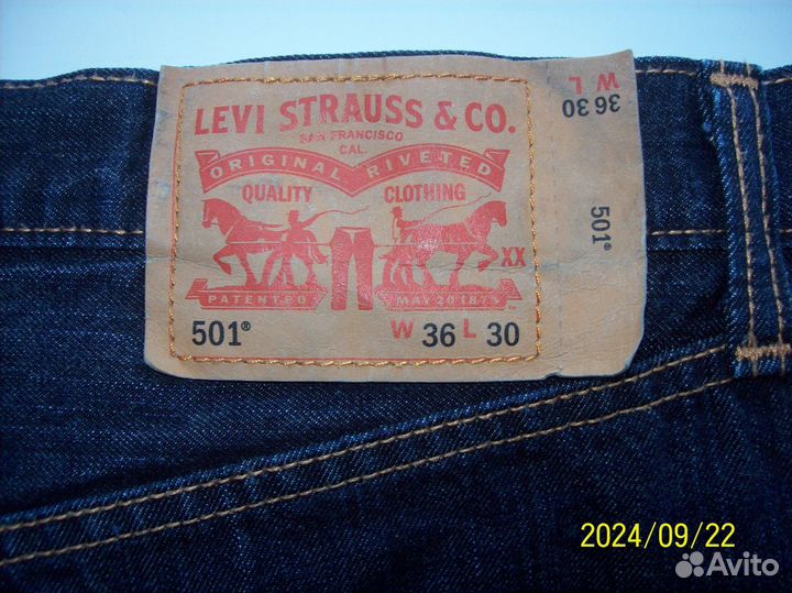 Джинсы levis