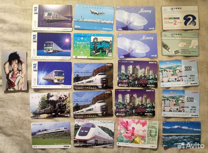 Телефонные карты Япония, Тайвань