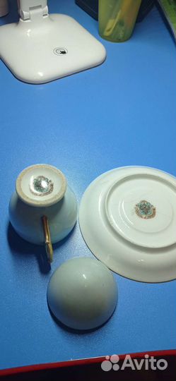 Яйцо-чашка хв и блюдце Братья Корниловы