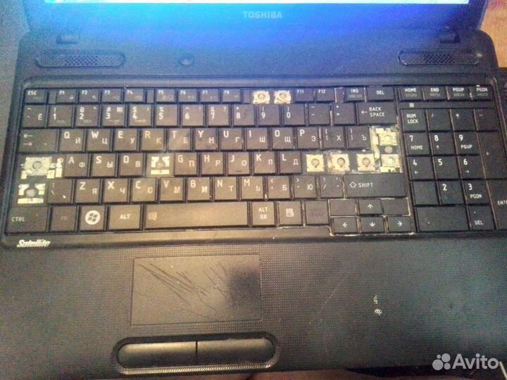 Ноутбук toshiba satellite c660d-a1k