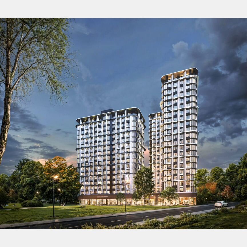 3-к. квартира, 85,1 м², 2/17 эт.